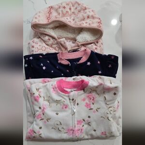 SOLD! 3 Winter Pajamas 18mos
